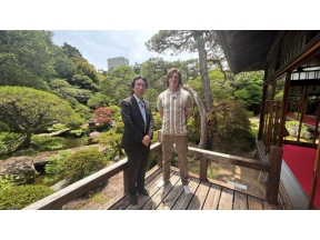 村雨さんと日本庭園たしなみ巡り　山本亭