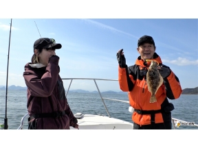THEフィッシング 高級魚ヒラメを狙え！瀬戸内海ボートゲーム