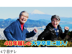 笑点特大号　昇太と志の輔の静岡・清水2人旅▽昇太48年越しの大学卒業式に潜入