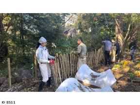 黒谷友香、お庭つくります　いよいよ完成!外周柵づくり&三上さんとハーバリウム挑戦