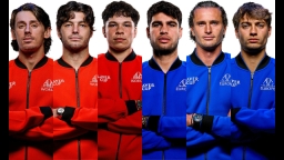 レーバーカップ 欧州選抜ｖｓ世界選抜 第１日 ナイトセッション