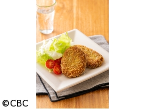 ３分クッキング【かぼちゃとベーコンのコロッケ】