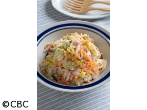 ３分クッキング【白菜コールスローサラダ】