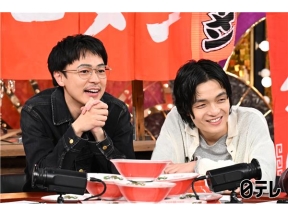 ゴールデンストーンズ▽成田凌&岡山天音が悶絶…道枝めるる出題ラーメン2択Q!!