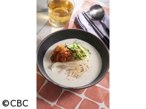 ３分クッキング【コングクス豆乳そうめん】