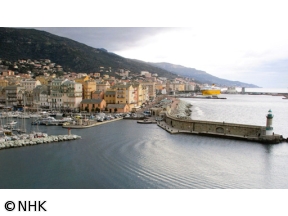 世界ふれあい街歩き　選「地中海の美しき街　コルシカ島バスティア〜フランス〜」