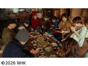 ユミさんの手づくり山暮らし、冬