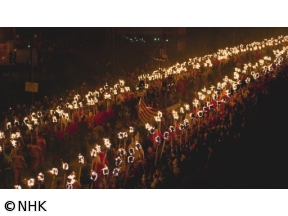 世界の祭り「バイキング　火祭り　イギリス・シェトランド」