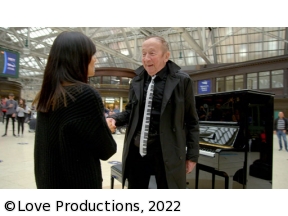 Eテレシアター　才能発掘！ザ・ピアノ3　スコットランド・グラスゴー中央駅