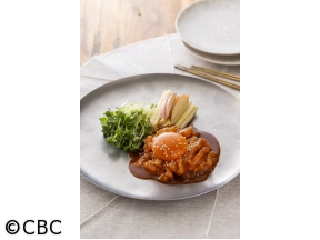 ３分クッキング【サーモンのユッケ風】