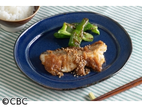 ３分クッキング【たらのおろし玉ねぎソース】