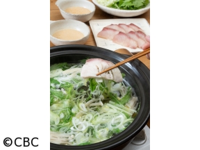 ３分クッキング【ぶりしゃぶしゃぶ】