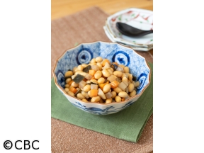 ３分クッキング【五目豆】