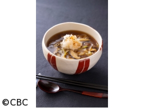 ３分クッキング【きのこおろしあんかけうどん】