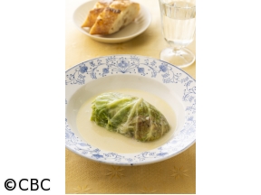 ３分クッキング【コンビーフのロールキャベツ】
