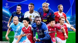 UEFA　CL　リーグフェーズ　バルセロナvsフランクフルト