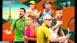 全仏オープンテニス 予選 第１日 男女シングルス予選１回戦