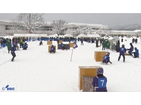 ほっとゆだ2026北日本雪合戦大会　雪上のバトル