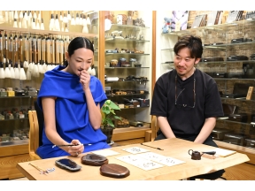 冨永愛の伝統to未来▽日本唯一の「製硯師」が挑む「空海の硯(すずり)」の再現