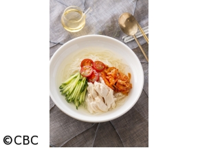 ３分クッキング【鶏だし冷麺】