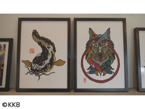 てとてと〜好きがカタチになる〜▽いちき串木野市・Atelier武蒼(切り絵)