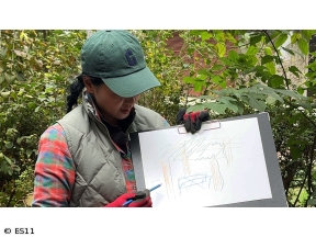 黒谷友香、お庭つくります　理想のくつろぎ空間へ キウイ棚づくり&一人で作る小庭