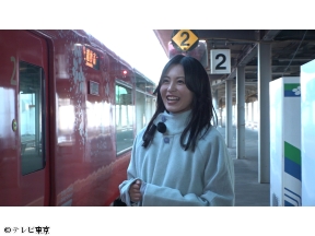 新美の巨人たち【絶景！新潟の雪原を走るアートなローカル列車「雪月花」】