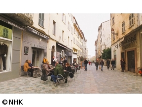 世界ふれあい街歩き　選「地中海の美しき街　コルシカ島バスティア〜フランス〜」