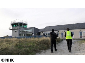 弾丸！空港トンボがえりツアー　スコットランド　バラ空港