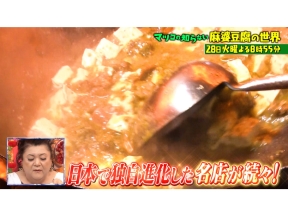 マツコの知らない世界シビれる辛さがクセになる麻婆豆腐&癒やしの絶景!海の見える駅