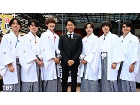 ストーンズTBS初冠番組・国民的スター大泉洋が参戦!祝いすぎ祭6SixTONES