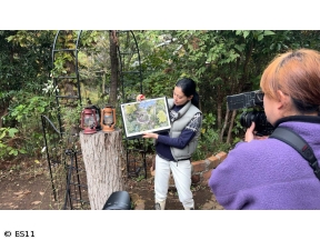 黒谷友香、お庭つくります　アンコール　ベストビューポイントに休憩所