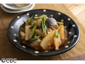 ３分クッキング【さばと大根の韓国風さっと煮・大根の焼きびたし】