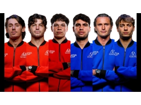 男子テニス団体戦　レーバーカップ　欧州選抜ｖｓ世界選抜