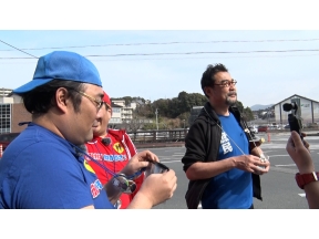 ビスケットブラザーズの行けばわかるさ!〜三重街道中ひざくりげ〜　▽番組最後の撮影