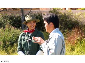 黒谷友香、お庭つくります　渡部さんと植物の絵を描こう&「景観園芸」の極意を学ぶ!