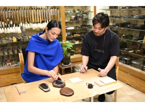 冨永愛の伝統to未来　日本唯一の「製硯師」の作る「硯(すずり)」の技に迫る!