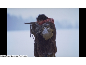 オーロラの下で
