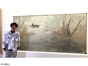 わたしの芸術劇場　「森の美術館　島倉重友展　−風の刻によせて−(千葉県流山市)」