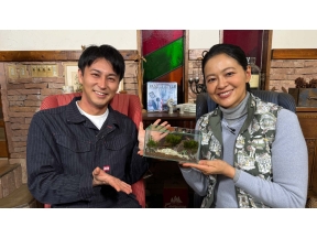 黒谷友香、お庭つくります　三上真史と苔テラリウム&復活ハーブガーデン園芸情報満載