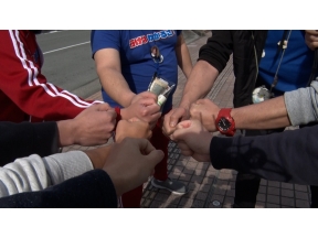 ビスケットブラザーズの行けばわかるさ!〜三重街道中ひざくりげ〜　▽番組最後の撮影