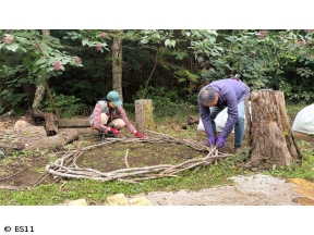 黒谷友香、お庭つくります　アンコール　放置されたキウイ棚を救え!