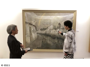 わたしの芸術劇場　「森の美術館　島倉重友展　−風の刻によせて−(千葉県流山市)」