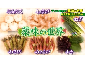 マツコの知らない世界　夏の猛暑を吹き飛ばす!薬味1時間SP